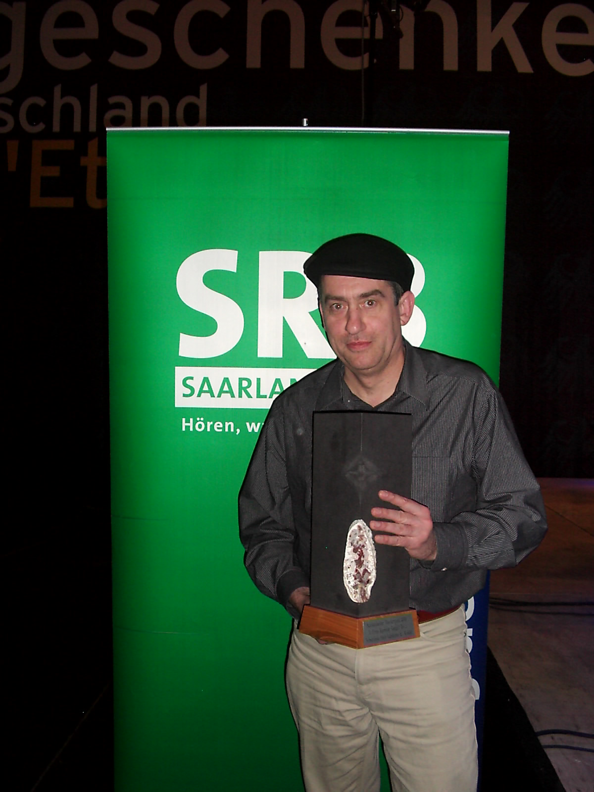 Gangolf Peitz gewinnt auch Saar-Mundartpreis 2009 mit Platz 1